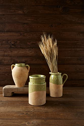 Mud Pie Terracotta Vase, Double Handle #TOP1