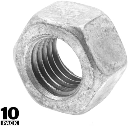 Prime-Line 9073756 Finished Hex Nuts, 3/4 in.-10, A563 Grade A Hot Dip Galvanized Steel (10 Pack) image 4
