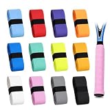 NYVOR 12 Stück Griffband Tennisschläger, Tennis Griffband Anti-Rutsch, Selbsthaftendes Griffband Badmintonschläger für TennisschläGer Badminton SchläGer Golfstange Squash Schläger