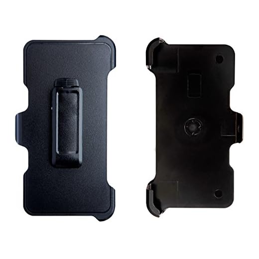 AlphaCell Holster Belt Clip Replacement Compatible with OtterBox Defender Series Case for Apple iPhone 5, iPhone 5s, iPhone SE (2016), iPhone 5c (ONLY) - 2 Pack
