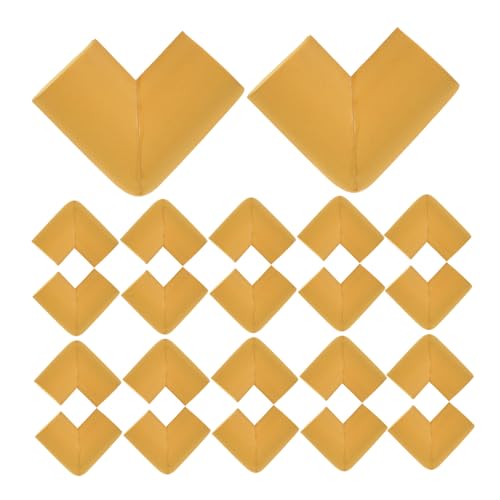 Amosfun Pièces Mousse de protection d'angle protecteur Coins bord gardes de cadre photo protection d'angle pour cadre photo cornières d'emballage n° matériel Orange