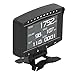 Car HUD, Scanner OBD multifonction à détection de lumière automatique intelligent pour boosters Jauge pour thermomètre à huile pour température du moteur pour surveiller la vitesse de