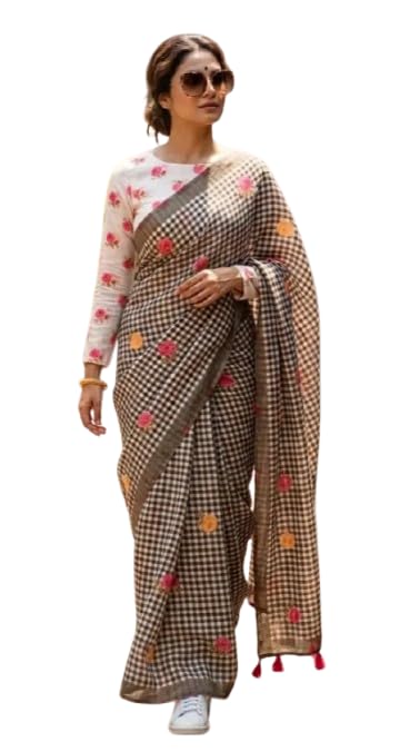 TAGALE Cotton Linen Saree - Review, Price and Buying Guide