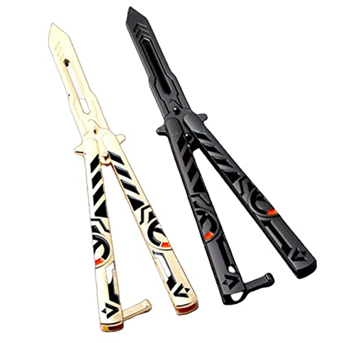 Floding Training Tool For Outdoor Practice Kniv Trainer, Multifunctional Tool Unsharpened Opener Best Gift For Men And Women, 2Pack #TOP6