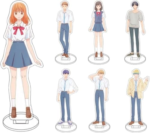 どうせ恋してしまうんだ アクリルスタンド 9種セット 西野水帆 羽沢輝月 柏木深ほか 可愛いキャラクターグッズ 台座付き 萌えアイテム プレゼント向け (斉藤涼介)のサムネイル