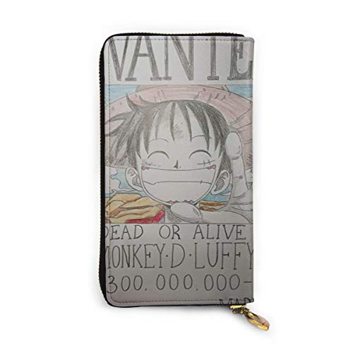 Preisvergleich Produktbild Einteilige Leder-Geldbörse im Retro-Look, stilvoll, individuell, strapazierfähig