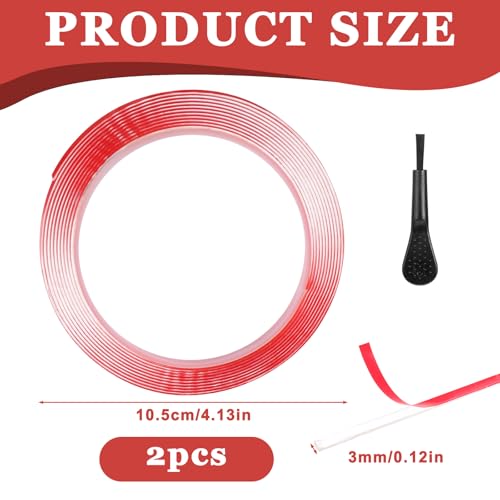 Phone Speaker Cleaner 3 Pcs Cell Phones Cleaning Kit Accessories Cleaner Tape for Phones Phone Speaker Cleaning Kit Speakers and Receiver Cleanings Stickers Dust Remover Dust Removal Brush