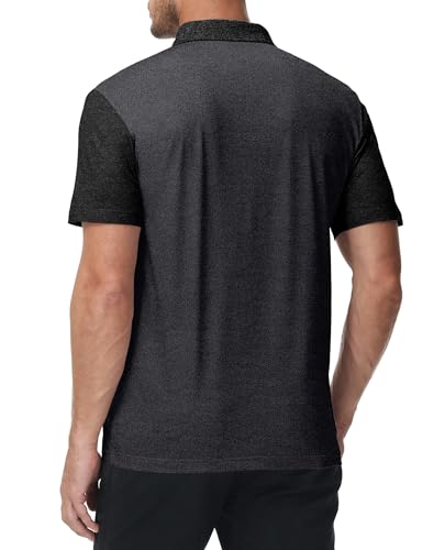 Image of SWISSWELL Men's Polo Shirts Short Sleeve Golf Polo Casual Athletic Fast Dry Shirts for Running Tennis Hiking