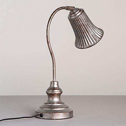 Lampe de bureau E14 fluorescente compacte en fer pour éclairage hôtel - 4