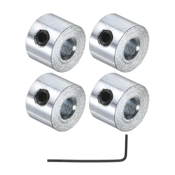 Collier De Serrage En Acier Zingué 1-5/16 - Lot De 4 - Pour Arbres Et Axes - Modèle SC131