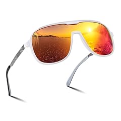 White Frame and Red Lens