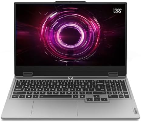 Lenovo LOQ 15.6" IPS FHD 144Hz AMD Ryzen 7 250 NVIDIA GeForce RTX 5060 AI Gaming Laptop 16GB RAM 512GB Luna Grey