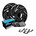 R1 Concepts Front Brakes and Rotors Kit |Front Brake Pads| Brake Rotors and Pads| Ceramic Brake Pads and Rotors |Hardware Kit WHWH1-07004