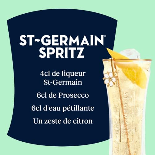 St-Germain Liqueur Française élaborée aux fleurs de sureau, 20 % vol., 70 cl/700 ml, fraîchement cueillies à la main, sans arômes artificiels – vue 5