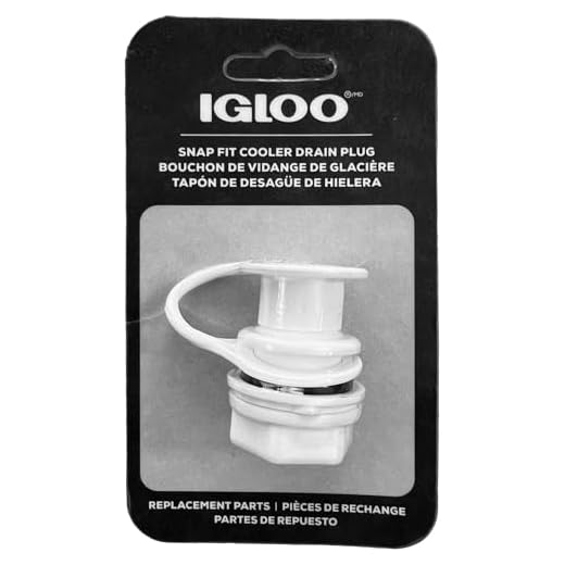 Igloo Replacement Triple Snap Drain Plug