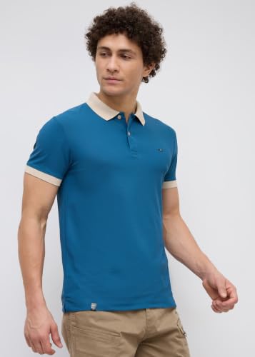 Image of Nostrum Mary Half Sleeve Polo T-Shirt with Two-Tone Collar, Stylish T Shirt for Men, Polo Tshirts for Men, Cotton T Shirt for Man, Casual Tshirt for Mens Boys
