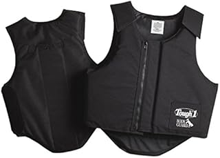 Tough 1 Bodyguard Protective Vest, Black, X-Small