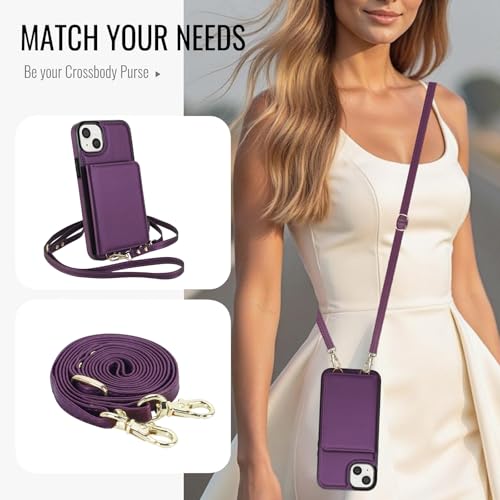 Coque iPhone 13 Mini portefeuille avec protection écran et blocage RFID - 4