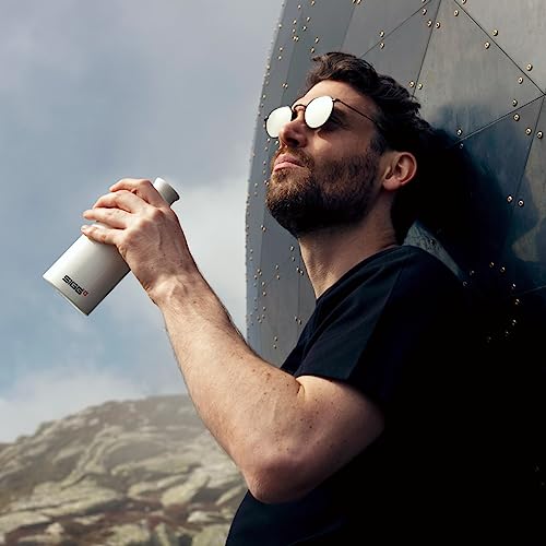 Sigg - Aluminum Water Bottle - Traveller White - With Screw Cap - Leakproof, Lightweight, Bpa Free - 20 Oz #TOP5