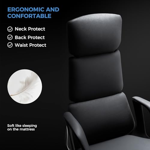 Luxury leather executive chair