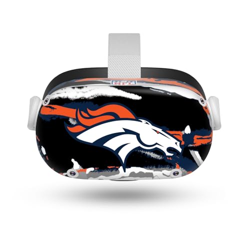 Protégez votre Meta Quest 2 des rayures avec le skin vinyle NFL Denver Broncos