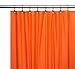 Carnation Home Fashions Hotel Collection 8-Gauge Vinyl Shower Curtain Liner with Metal Grommets, Orange