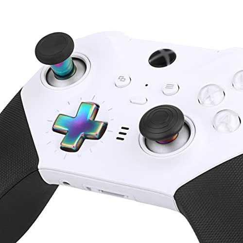 Image of Accessories for Xbox Elite Controller Series 2 Core, 9 in 1 Replacement Component Set Includes 4 Paddles, 4 Metal Thumbsticks, and 1 D-Pad (Iridescent)