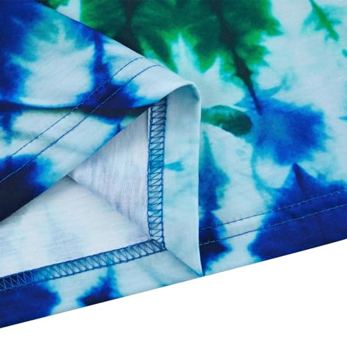 Image of Boys Tie Dye Shirt Size 4-14 Hippies Senior Rainbow Tees T Shirts for Kids | Tees T shirts for Kids