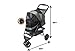 Pet Gear No-Zip Special Edition 3 Wheel Pet Stroller for Cats/Dogs, Zipperless Entry, Easy One-Hand Fold, Removable Liner, Cup Holder, 4 colors