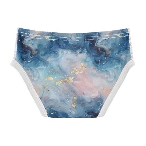 visesunny Boys Potty Training Underwear Blue Starry Night Watercolor Breathe Cotton Briefs Size 2T-8Y for Toddler2