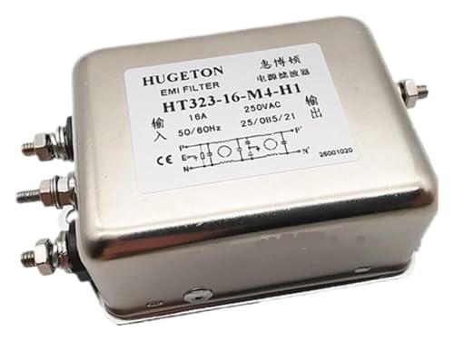 Filtre d'alimentation HT323-16-M4-H1 L8 pour bac à ultrasons 16A 10A 20A