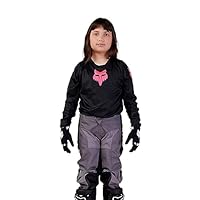 Fox Racing Yth Girls Blackout Jersey Jersey’s Unisex Kinder, Schwarz, L