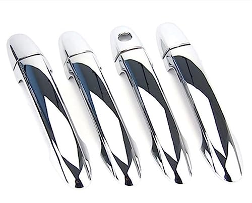 Garniture poignée de porte Hyundai Santa Fe 2007-2012 ABS chrome