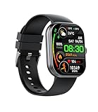 スマートウォッチ【稼働時間突破！業界初1000mAh電池&保護フィルム付属】Smart Watch 活動量計 腕時計 iPhone対応 アンドロイド対応 Bluetooth6.0 2.01インチ大画面 通話機能付き メッセージ通知 IP68生活防水 長持ちバッテリー 薄型 軽量 スポーツウォッチ 音楽再生 多機能スマートウォッチ 多種類運動モード 多種類文字盤 プレゼントに最適 (錆色) image