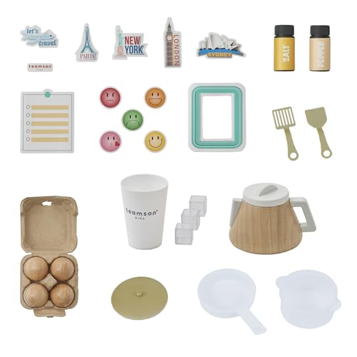 Teamson Kids TD-13850C Little Chef Atlanta Large Modular Wooden Play Kitchen thumb #4