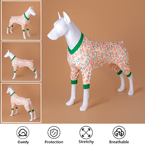 Pijama para perros grandes LovinPet floral talla XXL miniatura 2