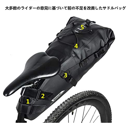 Rhinowalk サドルバッグ ロードバイク 防水 自転車 サドルバ