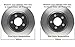 Detroit Axle - Brake Kit for Sierra Silverado Suburban Yukon XL 1500 Tahoe Escalade ESV EXT Drilled Slotted Brake Rotors Brakes Pads Front Rear Replacement : 12.01 inch Front and 12.99 inch Rear Rotor