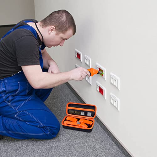 Case Compatible With Klein Tools Et310 Ac Circuit Breaker Finder, 80041 Outlet Repair Tool Kit & Rt250 Gfci Receptacle Tester, Electrical Tools Storage Organizer Holder Bag For Accessories (Box Only) #TOP5