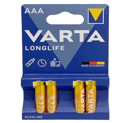 Pilas AAA LR03 Longlife Power alcalinas | 4 paquetes de 4 unidades | Potentes y duraderas para dispositivos de alto consumo | para juguetes, linternas LED y dispositivos inalámbricos