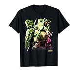 18MARF00053A-001 Marvel Infinity War Abstract War Machine Color Pop Camiseta