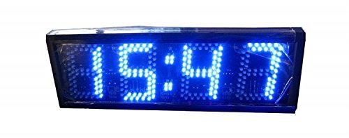 Minuteur de couleur bleu LED Gowe 12,7 cm pour ne plus jamais perdre le fil du temps