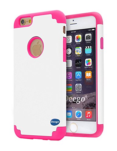 iPhone 6 Plus Case,iPhone 6S Plus Case, Vogue hybrid thin Bumper Back hardskin Cover defender,slim silicone rubber protective holder for men women girls Apple iPhone 6s 6 Plus 5.5 Inch screen phone