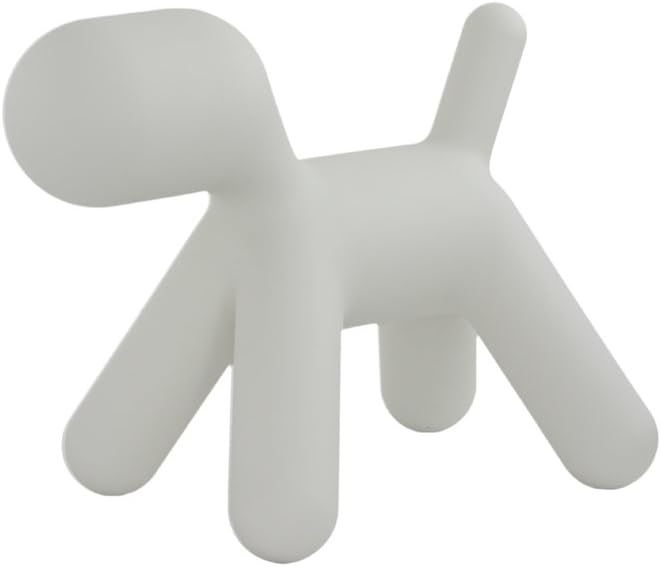 Magis Me Too Puppy Children's Stool, Large - White