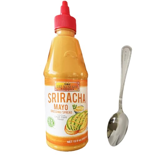 Z. Emma LKK Sriracha Mayo 15oz, 2pack,Free Comes with 1 Spoon Yellow image 4