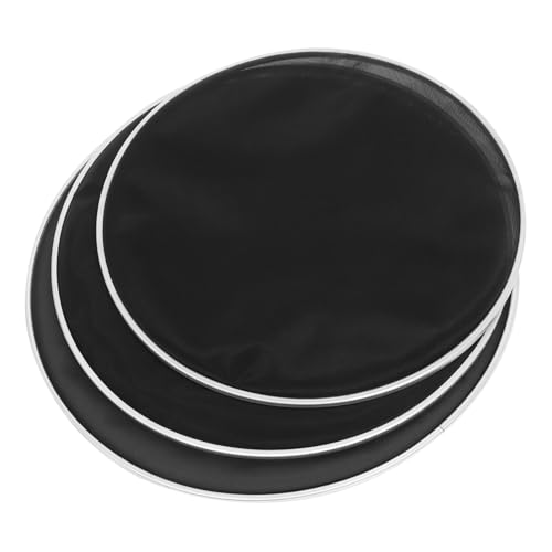 Toddmomy Replacement Drum Heads Set Double Layer Bass Drum Mesh Heads for Silent Practice