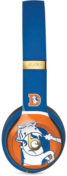 Skinit Decal Audio Skin Compatible with Studio Wireless 3 - Officially Licensed NFL Denver Broncos Retro Logo Design