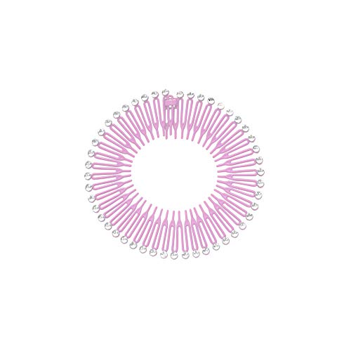 Suoirblss 10PCS �X�g���b�` �t���L�V�u�� �w�A�R�[�� �w�b�h�o���h (�s���N�A�w�A�o���h�A�����p�A�w�A�X�^�C�����O�A�v���X�`�b�N�A10��)