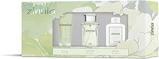 Zinnia Classic Estuche De Regalo Para Mujer Edt 100ml + Body Lotion 100ml + Crema Manos 75ml, color Verde, 100 ml