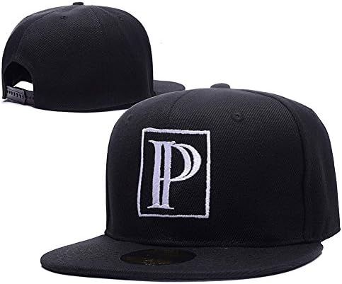 HAISHEN Pvris Band Logo Adjustable Snapback Embroidery Hats Caps - Black